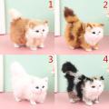 1 Pcs Rabbit Hair Plush Cat Toys Kids Plush Stuffed Cat Doll Baby Toy Gift Home Decor. 
