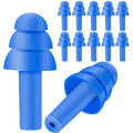 Reusable Silicone Swimming Ear Plugs Sound Insulation Ear Protection Earplugs Sleeping Anti-Noise Soft Noise Reduction Plugs. 