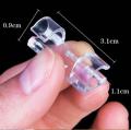 40 Pieces Self-Adhesive Cable Clips Organizer - Transparent, Cord Management, Easy Installation. 