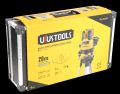 20M Precision Laser Level Set, 5 Lines Laser With Vertical & Horizontal Beams, 0-20m Range, ±1.5mm Accuracy, Auto Leveling In ≤5s Perfect For Construction, DIY, And Interior Design - UYUSTOOLS NLC520-CL. 