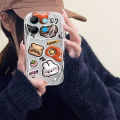 VRQR Wave Edge Phone Case for Infinix Smart 7 7 HD X6515 X6516 Case Cartoon Pattern TPU Tecno Spark Go 2023 POP 7 Pro BF7 BF7n BF7h BF6 Soft Cover. 