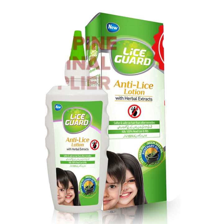 Lice Guard Lotion anti lice Original Product. Lice Removal For Boys Girls Remove Lice With One Application No Machine Needed