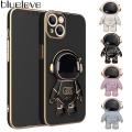 Universal Cute Cartoon 3D Astronaut Phone Holder, Portable Hidden Phone Stand, Smartphone Foldable Lazy Bracket. 