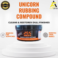 Unicorn Rubbing Compound Orange 100g – Heavy Duty Scratch & Oxidation Remover for Automotive Paint Restoration | Eliminates Deep Swirls & Restores Shine. 