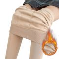 【HOT】 Winter Warm Leggings Polar Pantyhose Women Thermal Pants Fleece Lined Tights Velvet Tights Skin Effect High Waist Wool Leggings. 