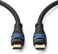 BlueRigger In-Wall High Speed HDMI Cable, 25 Feet (7.5 M) CL3 Rated, Supports 4K, Ultra HD, 3D, 1080p, Connect Blu-Ray Player, Apple TV, Xbox One, PS4, Roku, and laptops with HDMI UHDtv , projectors, A/V Receiver,etc. Ethernet and Audio Return Latest Stnd. 
