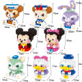 Wholesale Lele Brothers miniature small particles compatible with Lego bricks star Delou puzzle kids building benefits. 
