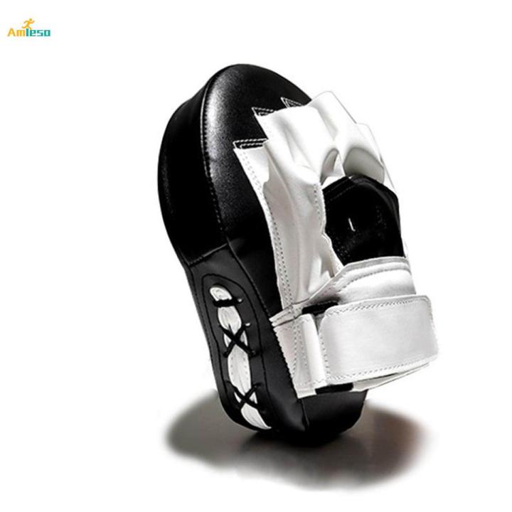 Boxing Curved Focus Punching - PU Training Hand Pads, Hand Target for Karate, Thai caseing Thai Kick, Sparring, Dojo, Martial Arts