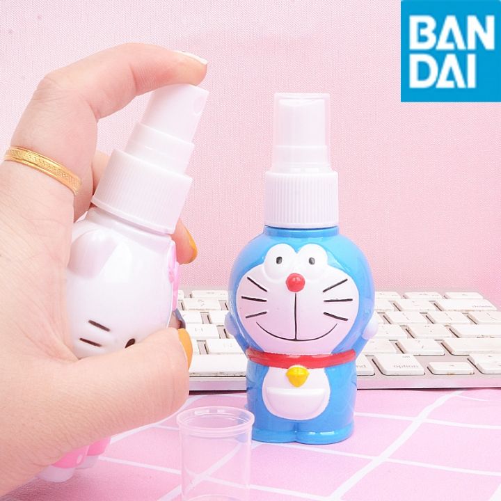 Cute Japan Anime Doraemon little spray bottle makeup water bottle toner portable spray bottle Birthday gift for boys and girls