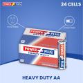 POWER PLUS BATTERY HEAVY DUTY-AA ( 24 /BOX). 