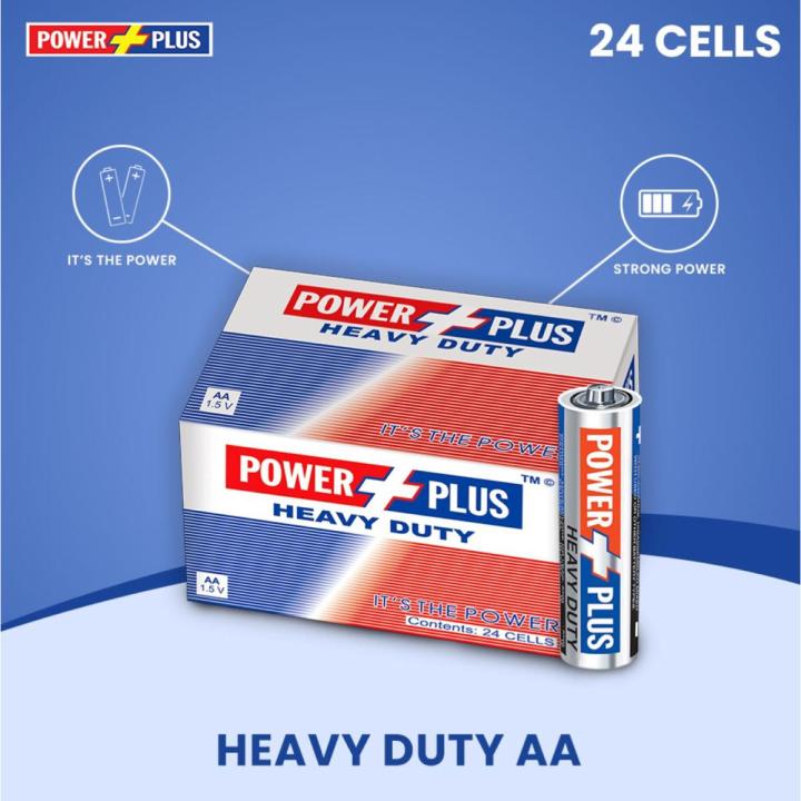 POWER PLUS BATTERY HEAVY DUTY-AA ( 24 /BOX)