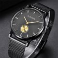 Curdden Watches Mens S Stainless Steel Gold Quartz Wristwatch Montre Homme Relogios Masculinos. 