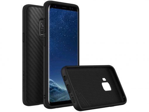 RhinoShield SolidSuit for Samsung Galaxy S9 – Carbon Fiber - Black