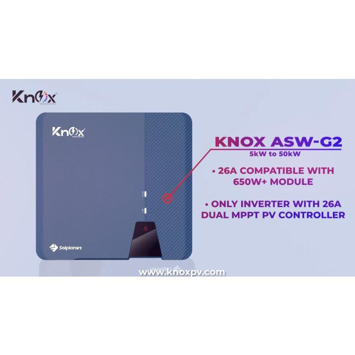 Knox G2 10Kw Pv15000 Solar 3Phase Inverter ONGRID Inverter