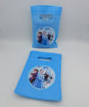 FROZEN THEME FABRIC BAGS PACK OF 10 GOODY BAGS. 