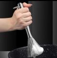 Stainless Steel Pan Scrub Brush Pot Brush Multipurpose with Non Slip Handle Kitchen Cleaning Brush Dish Brush for Cleaning Dishes Pans. 