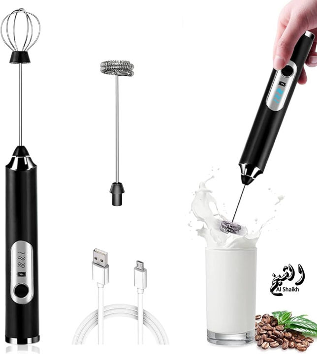 Coffee%20Beater%202%20in%201%20Rechargeable%20Electric%20Handheld%20Mixer%20%7C%20USB%20Milk%20Frother%20&%20Egg%20Beater%20%7C%203%20Speed%20Cordless%20Coffee%20Whisk%20%7C%20Portable%20Latte%20Foamer%20for%20Cappuccino,%20Eggs,%20Drinks%20%7C%20USB%20Charging,%20Lightweight,%20Easy%20to%20Clean,%20Multi-Use%20Kitchen%20Tool%20-%20Image%204