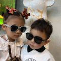 Candy Color Square Silicone Children Sunglasses UV400 Foldable Kids Sun Glasses for Girls Boys Eyewear. 