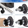 2 PCS Barbell Clamps Collars Olympic Bar Clips 1Inch Barbell Clips Quick Release Professional Olympic Barbell Locking Collars for Fitness Weightlifting Strength Traininglocks for barbell, olympic locks. 