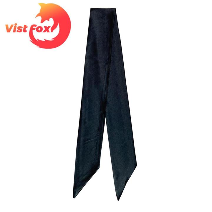 Vist Fox Head Wrap Wide Application Women Satin Silk Feeling Scarf Head Hair Wraps