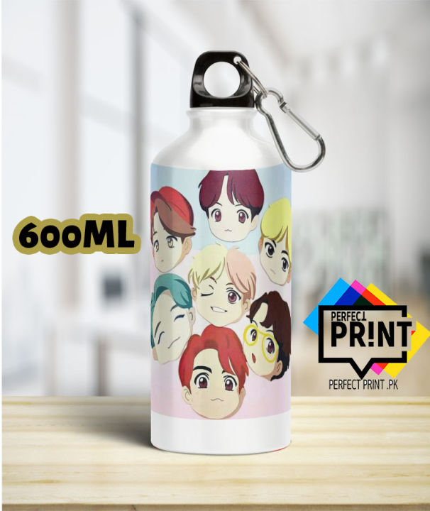 BTS Boy With Luv Water Bottle