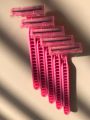 MAX Lady Razor - 2 Blades (5 Pcs Pack) | Disposable Body Shaving Trimming | Ladies / Lady Womens Girls Shaver |  Women Razors Pack | Hair Remover Tool | Ladies Razer | Shave Body Razor | Razor for Women Female Hair Removal. 