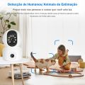 PTZ WiFi 12MP 4K Dual Lens Three screens Camera Outdoor Protection Motion Detection Outdoor IP CCTV Survalance Cameras 6K 12MP WiFi Security Camera Three Screen 360° View IP Camera Auto Tracking CCTV Security Protection Home CCTV Mini Street Cam. 
