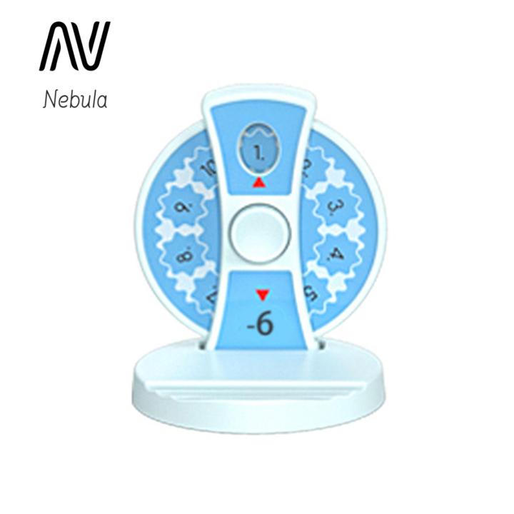 Nebula Supreme Arithmetic Fidget Spinner Math Fidget Spinner Phone Holder Fun Math Learning Toy for Kids Arithmetic Teaching Aid Educational Math Manipulative Multiplication Division Addition Subtraction Spinner