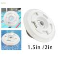 Pool Wall Return Fitting Swimming Pool Massage Nozzle Draining Lightweight Swimming Pool Fittings Replacement Water Outlet for Swimming Pool. 