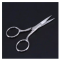 Stainless Steel Mustache & Beard Scissor For Men Beard Mustache Trimming Scissors Hair Care Grooming Tool, Professional Scissors Hair Cutting - Small Travel Facial Hair Scissor for Eyebrows, Nose, Moustache, Beard. 