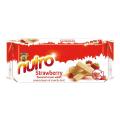 Nutro Strawberry Flavoured Cream Wafers 75g (grams) Medium Size Packet (3 Layers of Yummy Cream). 