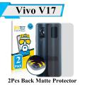 2Pcs Vivo V17 Back Matte Protector Soft Skin Sheet Soft Film Protector For Vivo V17. 