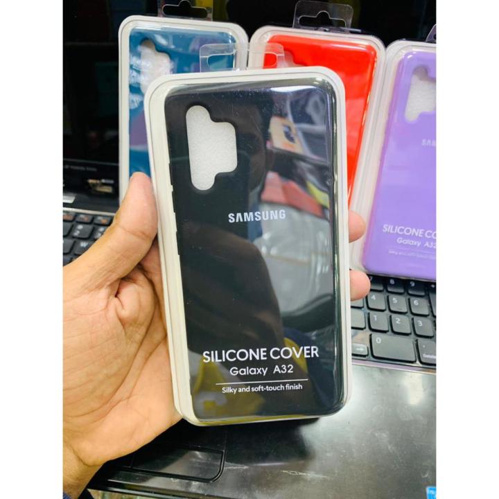 Samsung A32 4g Case ,Back Cover Silicone Case Compatible with Samsung A32 4g - Premium Liquid Silicone, (Screen & Camera Protection)