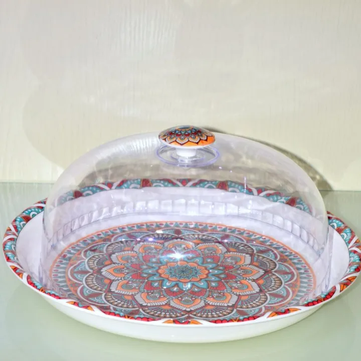Imperial%20Melamine%20Elegant%20Cake%20Platter%20with%20Acrylic%20Lid%20and%20Lifter%20Spatula%20Size%2012%20inches%20-%20Image%204