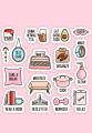 Self-Care & Productivity Doodle Stickers - Daily Motivation Cute Daily Routine & Wellness Planner Stickers - Aesthetic Pack Journal Stickers , Daily Habits Daily Activity Stickers for Planners 2 Inch x 2 Inch Sticker Pack Of 17 Laptop / Mobile Stickers. 
