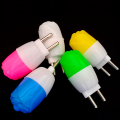 2 Pcs LED Night Bulb- SMD with Flat 2 Pin Plug 220V AC 1.5watts. 