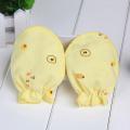4 Pairs Unisex Newborn Baby Heart No Scratch Gloves Mittens. 