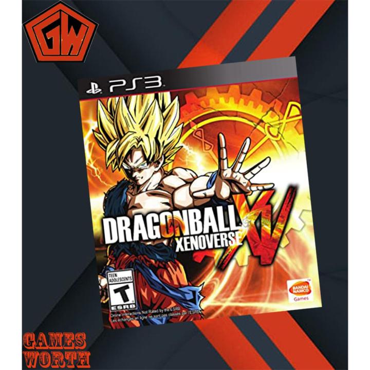 PLAYSTATION 3 DVD DRAGON BALL XENOVERSE XV PS3 GAME