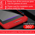 Luxury 360 Degrees Phone Case For Xiaomi Redmi 9 Note 9S 4X 5 6 7 8 8T Pro Full Cover For Redmi 5 6A 7A 8A 9A 9C Capa With Glass. 
