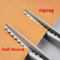 Zigzag and Scallop Shape Pinking Shear Scissors. 
