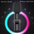 K11 Wireless Microphone for YouTube Facebook Live Stream TikTok Video. 