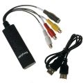EasyCap The Famous Connection for Viewing and Recording From Receiver, Video, and Playstation USB 2.0 - Easycap USB 2.0 easy cap Video TV DVD VHS DVR Capture Adapter usb video capture vedio capture device CCTV Video Capture Recorder DVR. 