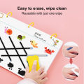 Gadgeztan Magical Tracing Workbook Set, Reusable Calligraphy Copybook, Practice Drawing Book for Kids, Pen Control Training Drawing Book, Handwriting Practice Copybook for Kids (64pages). 