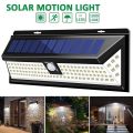 190Led Solar Light Outdoor Solar Wall Lamp LED Bulb IP65 PIR Motion Sensor Lampara Solar Lighting Garden Decoration Lights Tools. 