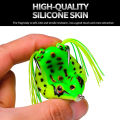 MeterMall Frog Lures Artificial Soft Bait 5g 4.3cm Realistic Frog Fishing Lures Fishing Tackle For Freshwater Saltwater. 