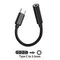 EZone Original Quality Type-c to 3.5mm Audio Jack Earphone Cable 3.5mm AUX USB C Audio Adapter | Type C to 3.5mm Audio Jack Adapter | Type C Converter | Type C Connector | C Type Connector | Compatible for Samsung/ OnePlus/ Redmi/ Xiaomi / Oppo / Huawei. 