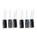 Radial Electrolytic Capacitor-6 x Electrolytic Capacitors-As Picture Shown. 