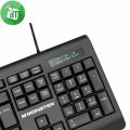 GK-48 GAMING KEYBOARD SOFT KEY Bright - Soft Silent Responsive Keys. 