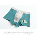 SMY Pack of 4 - New Arrive Cotton Boys Boxers Cute Cartoon Pattern Kids Panties Comfortable Children's Underwear 3-15 Yrs. 