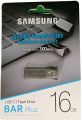 Samsung BAR Plus 16GB USB 3.1 High-Speed Flash Drive for Data Transfer - Compact Metal Memory Stick, Portable Storage Device, Shockproof  USB Portal for Laptops, PCs, Smart TVs, and Gaming Consoles. 
